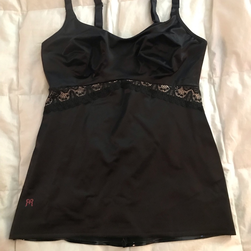 Ruby Ribbon full support lace cami